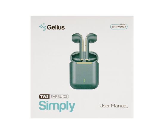 Навушники Gelius Pro Simply GP-TWS023 Blue (00000085963), зображення 6 Навушники Gelius Pro Simply GP-TWS023 Blue (00000085963), зображення 6