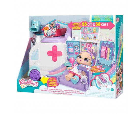 Игровой набор Moose Скорая помощь Kindi fun (50040), изображение 6 Игровой набор Moose Скорая помощь Kindi fun (50040), изображение 6