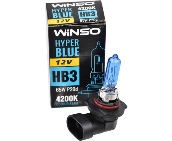 Автолампа Winso HB3 HYPER BLUE 4200K 65W (712510), изображение 3 Автолампа Winso HB3 HYPER BLUE 4200K 65W (712510), изображение 3