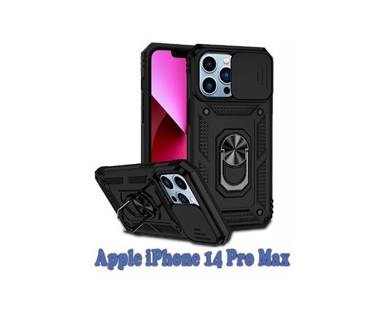 Чохол до моб. телефона BeCover Military Apple iPhone 14 Pro Max Black (708176)