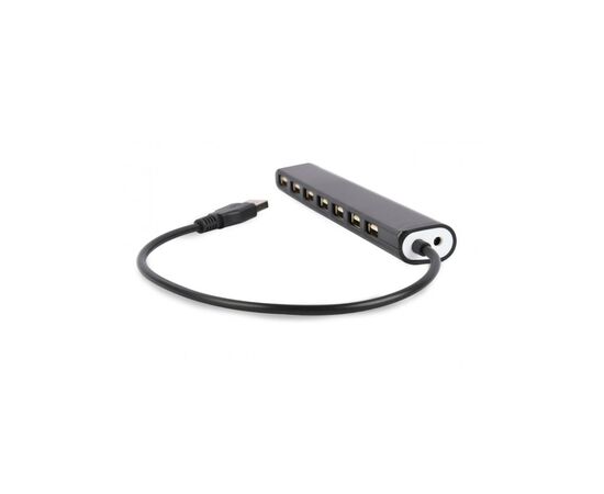Концентратор Gembird 7 x USB 2.0 black (UHB-U2P7-04), изображение 2 Концентратор Gembird 7 x USB 2.0 black (UHB-U2P7-04), изображение 2