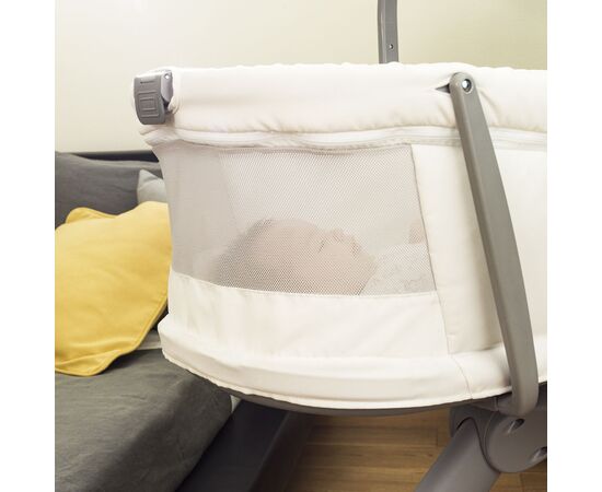 Кроватка Chicco Baby Hug Air 4 в 1 Бежевая (79193.01.00), изображение 3 Кроватка Chicco Baby Hug Air 4 в 1 Бежевая (79193.01.00), изображение 3