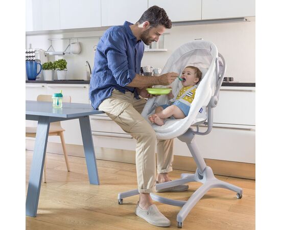 Кроватка Chicco Baby Hug Air 4 в 1 Бежевая (79193.01.00), изображение 6 Кроватка Chicco Baby Hug Air 4 в 1 Бежевая (79193.01.00), изображение 6