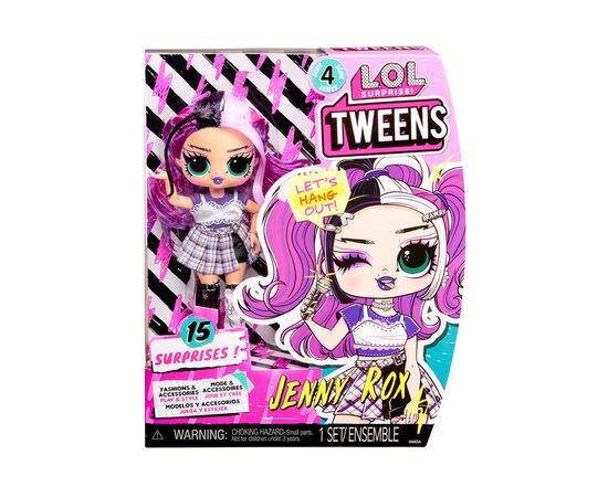 Кукла L.O.L. Surprise! серии Tweens S4 – Дженни Рокс (588719), изображение 8 Кукла L.O.L. Surprise! серии Tweens S4 – Дженни Рокс (588719), изображение 8