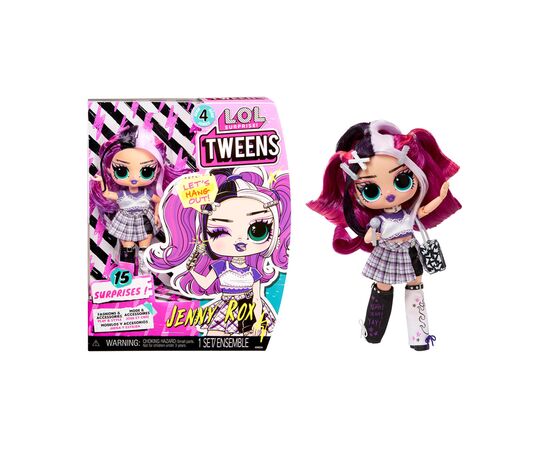Кукла L.O.L. Surprise! серии Tweens S4 – Дженни Рокс (588719)