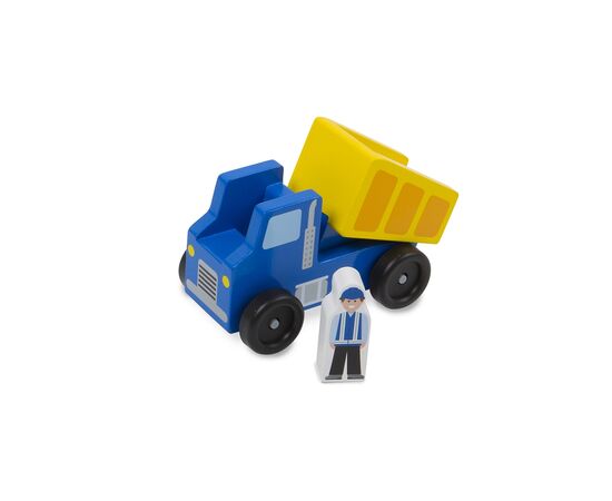 Игровой набор Melissa&Doug Деревянный набор "Строительные машинки" (MD656), изображение 5 Игровой набор Melissa&Doug Деревянный набор "Строительные машинки" (MD656), изображение 5