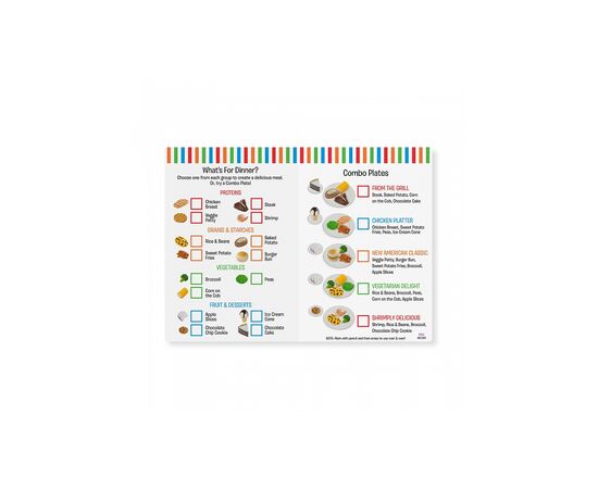 Игровой набор Melissa&Doug Продуктовый набор "Обед" (MD8268), изображение 3