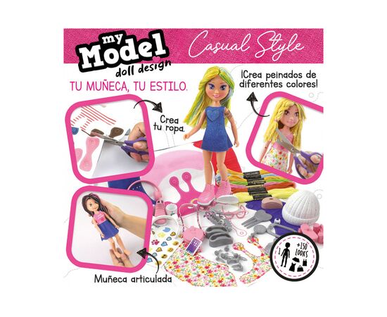 Кукла Educa My Model Doll Design Casual (6425296), изображение 3 Кукла Educa My Model Doll Design Casual (6425296), изображение 3
