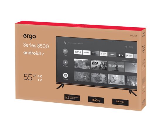 Телевизор Ergo 55GUS8500, изображение 6 Телевизор Ergo 55GUS8500, изображение 6