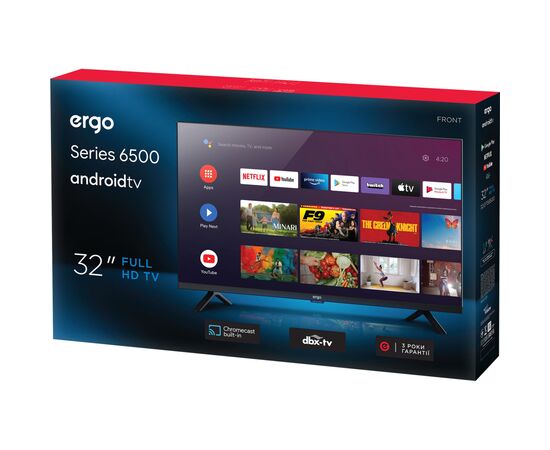 Телевизор Ergo 32GFS6500, изображение 5 Телевизор Ergo 32GFS6500, изображение 5