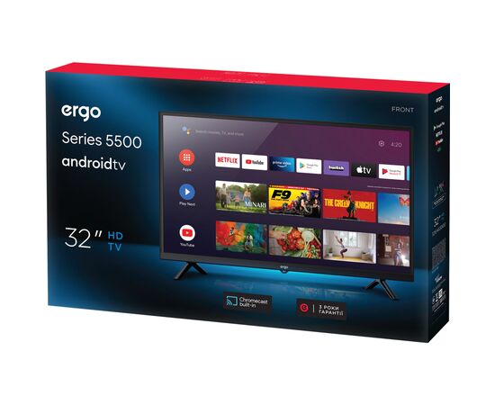 Телевизор Ergo 32GHS5500, изображение 6 Телевизор Ergo 32GHS5500, изображение 6