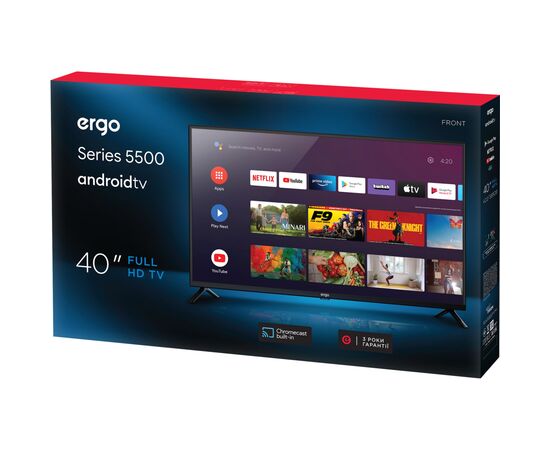 Телевизор Ergo 40GFS5500, изображение 6 Телевизор Ergo 40GFS5500, изображение 6