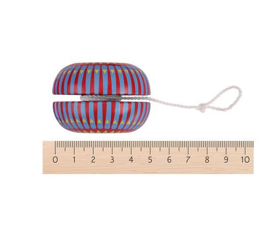 Игровой набор Goki Йо-йо красно-голубой (14159G-1), изображение 2 Игровой набор Goki Йо-йо красно-голубой (14159G-1), изображение 2