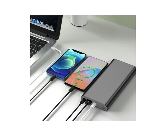Батарея універсальна PowerPlant 26800mAh, PD/100W+18W, QC/3.0, USB-C*2, USB-A (PB930470), зображення 3 Батарея універсальна PowerPlant 26800mAh, PD/100W+18W, QC/3.0, USB-C*2, USB-A (PB930470), зображення 3