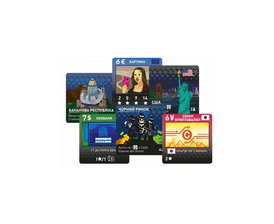 Настольная игра Lord of Boards Грязные деньги (Dirty Money) (LOB2213UA), изображение 2 Настольная игра Lord of Boards Грязные деньги (Dirty Money) (LOB2213UA), изображение 2