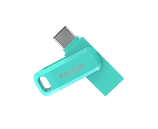 USB флеш накопитель SanDisk 64GB Ultra Dual Drive Go USB 3.0/Type C Green (SDDDC3-064G-G46G), изображение 4 USB флеш накопитель SanDisk 64GB Ultra Dual Drive Go USB 3.0/Type C Green (SDDDC3-064G-G46G), изображение 4