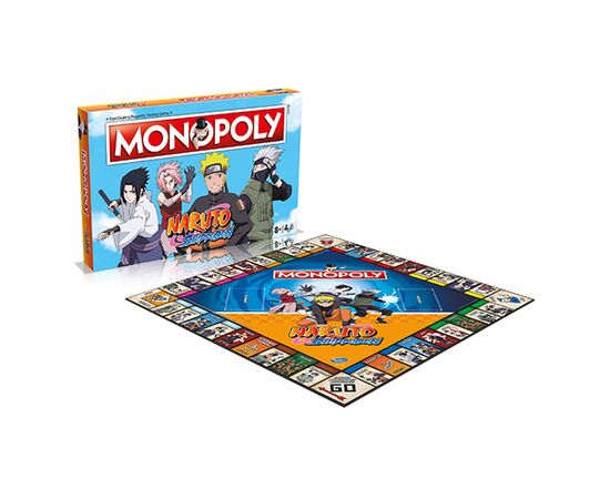 Настольная игра Winning Moves Naruto Monopoly (WM00167-EN1-6), изображение 3 Настольная игра Winning Moves Naruto Monopoly (WM00167-EN1-6), изображение 3