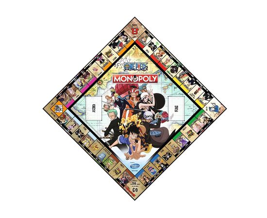 Настольная игра Winning Moves One Piece Monopoly (36948), изображение 2 Настольная игра Winning Moves One Piece Monopoly (36948), изображение 2