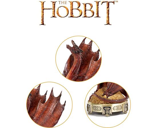 Фигурка для геймеров Noble Collection Hobbit Smaug Incense Burner (NN7526), изображение 5 Фигурка для геймеров Noble Collection Hobbit Smaug Incense Burner (NN7526), изображение 5
