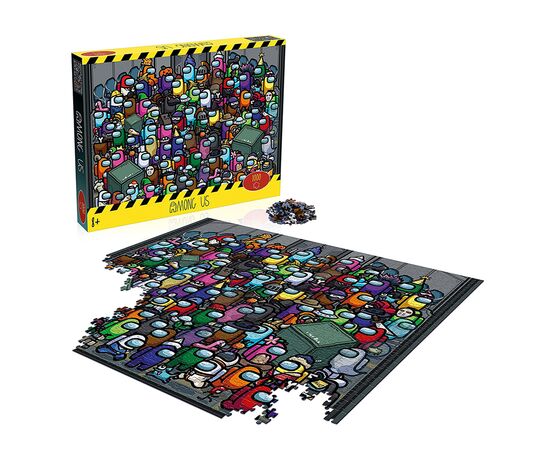 Пазл Winning Moves AMONG US Winning Moves Puzzle 1000 деталей (WM01962-ML1-6), изображение 2 Пазл Winning Moves AMONG US Winning Moves Puzzle 1000 деталей (WM01962-ML1-6), изображение 2