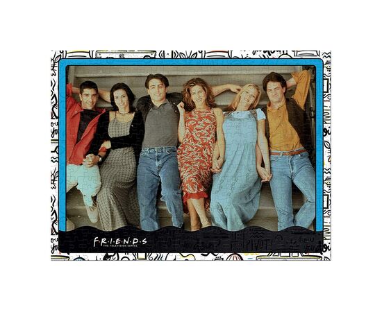 Пазл Winning Moves Friends Stairs 1000 деталей (WM01042-ML1-6), зображення 2 Пазл Winning Moves Friends Stairs 1000 деталей (WM01042-ML1-6), зображення 2