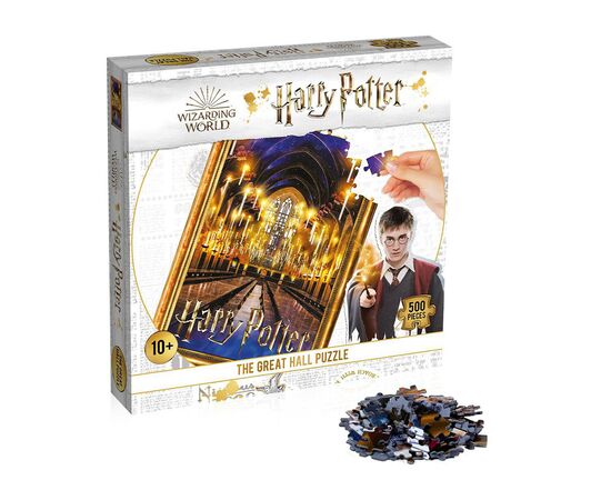 Пазл Winning Moves Harry Potter Great Hall 500 деталей (WM01005-ML1-6), изображение 2 Пазл Winning Moves Harry Potter Great Hall 500 деталей (WM01005-ML1-6), изображение 2