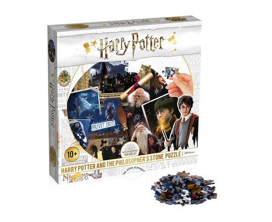 Пазл Winning Moves Harry Potter Kids Round Philosophers Stone 500 деталей (WM00370-ML1-6), зображення 2