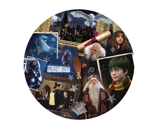 Пазл Winning Moves Harry Potter Kids Round Philosophers Stone 500 деталей (WM00370-ML1-6), зображення 3
