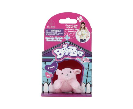 Мягкая игрушка BeanZees Поросенок (31061)