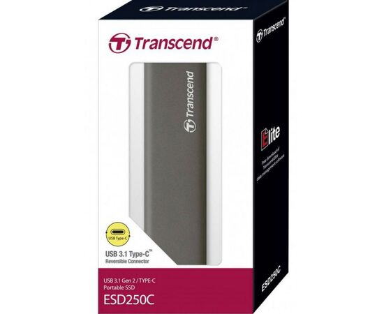Накопитель SSD USB 3.1 960GB Transcend (TS960GESD250C), изображение 4 Накопитель SSD USB 3.1 960GB Transcend (TS960GESD250C), изображение 4