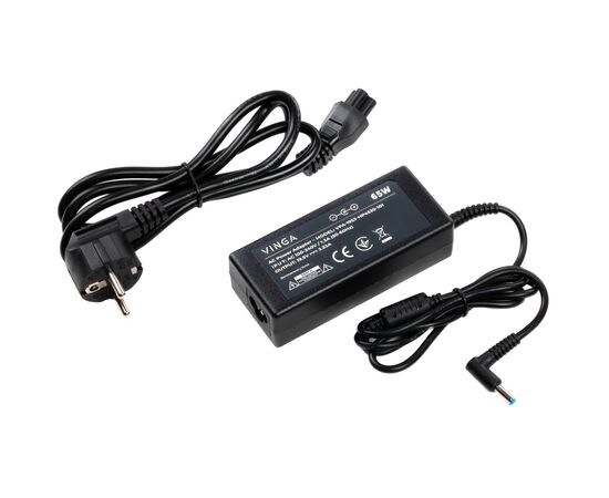 Блок питания к ноутбуку Vinga HP 65W 19.5V 3.33А 4.5*3.0 (VPA-1953-HP4530-101), изображение 3 Блок питания к ноутбуку Vinga HP 65W 19.5V 3.33А 4.5*3.0 (VPA-1953-HP4530-101), изображение 3
