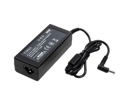 Блок питания к ноутбуку Vinga HP 65W 19.5V 3.33А 4.5*3.0 (VPA-1953-HP4530-101)