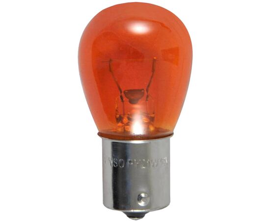 Автолампа Winso PY21W 21W BAU15s Amber (713110)