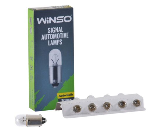Автолампа Winso T4W 4W BA9s (713170), зображення 2 Автолампа Winso T4W 4W BA9s (713170), зображення 2