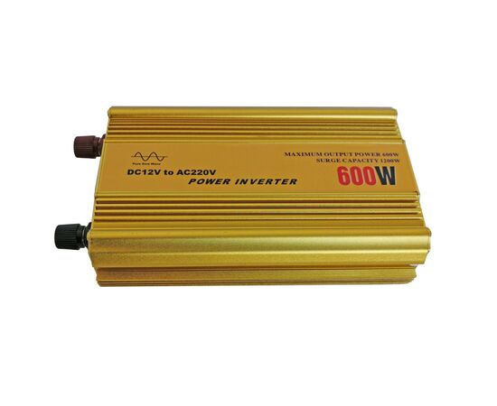 Автомобільний інвертор 12V/220V 600W, чиста синусоїда Meind (MNZ-600S)