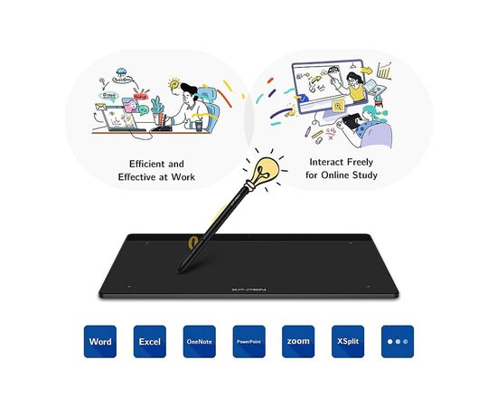 Графический планшет XP-Pen Deco Fun XS Pink (Deco Fun XS_R), изображение 8 Графический планшет XP-Pen Deco Fun XS Pink (Deco Fun XS_R), изображение 8