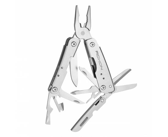 Мультитул Roxon зі змінними бітами Grey (M2)
