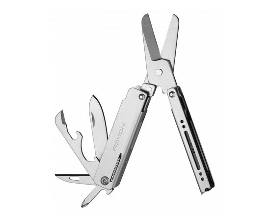 Мультитул Roxon зі змінними бітами Grey (M3)