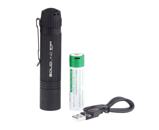Фонарь LedLenser Solidline ST6R, 800/250/30 (502212), изображение 2 Фонарь LedLenser Solidline ST6R, 800/250/30 (502212), изображение 2