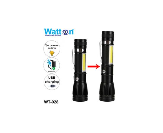 Фонарь Watton WT-028, изображение 3 Фонарь Watton WT-028, изображение 3