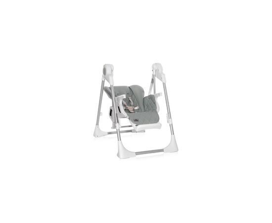 Стульчик для кормления Lorelli CAMMINANDO grey/green, изображение 2 Стульчик для кормления Lorelli CAMMINANDO grey/green, изображение 2