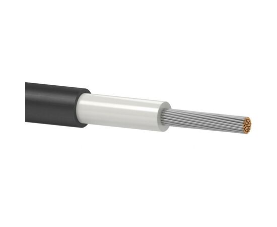 Кабель силовой Одескабель H1Z2Z2-K 1*6 black, фотовольтаический * 1 (PV1-F 1x6 black_1)