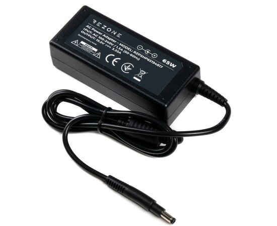 Блок питания к ноутбуку Rezone HP 65W 19.5V 3.33А 4.8*1.7 long (RZPSHP65194817)