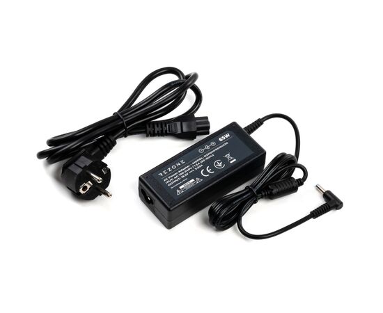 Блок питания к ноутбуку Rezone HP 65W 19.5V 3.33А 4.5*3.0 (RZPSHP65194530), изображение 2 Блок питания к ноутбуку Rezone HP 65W 19.5V 3.33А 4.5*3.0 (RZPSHP65194530), изображение 2