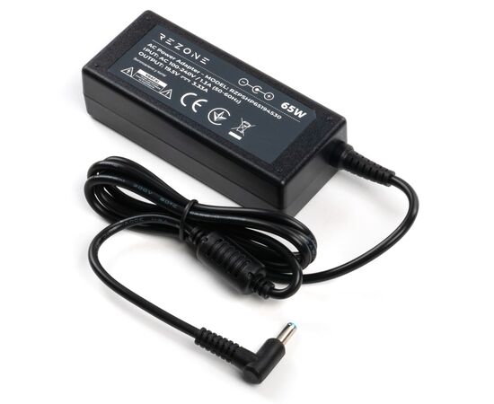 Блок питания к ноутбуку Rezone HP 65W 19.5V 3.33А 4.5*3.0 (RZPSHP65194530)