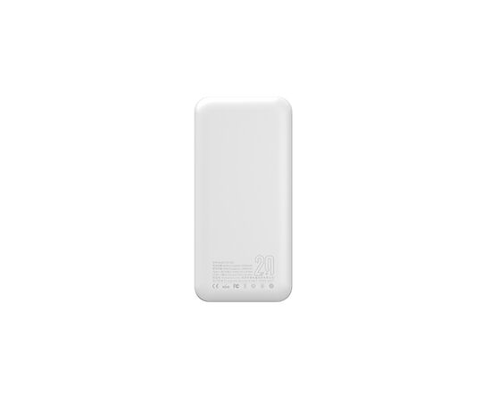 Батарея универсальная Proda PD-P95 20000 mAh, Type-C/micro-USB 2A input, 2*USB 2A output (PRD-PD-95-WT), изображение 2 Батарея универсальная Proda PD-P95 20000 mAh, Type-C/micro-USB 2A input, 2*USB 2A output (PRD-PD-95-WT), изображение 2