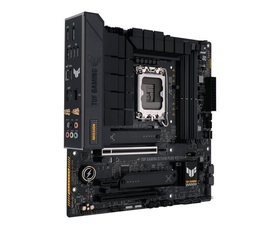 Материнская плата ASUS TUF GAMING B760M-PLUS WIFI D4, изображение 2 Материнская плата ASUS TUF GAMING B760M-PLUS WIFI D4, изображение 2