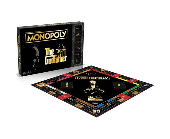 Настольная игра Winning Moves The Godfather Monopoly (WM00575-EN1-6), изображение 3 Настольная игра Winning Moves The Godfather Monopoly (WM00575-EN1-6), изображение 3