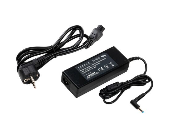 Блок питания к ноутбуку Rezone HP 90W 19.5V 4.62А 4.5*3.0 (RZPSHP90194530), изображение 3 Блок питания к ноутбуку Rezone HP 90W 19.5V 4.62А 4.5*3.0 (RZPSHP90194530), изображение 3