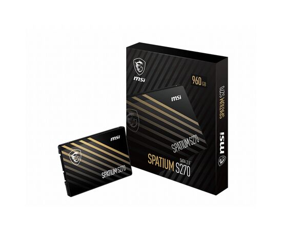 Накопитель SSD 2.5" 240GB Spatium S270 MSI (S78-440N070-P83), изображение 5 Накопитель SSD 2.5" 240GB Spatium S270 MSI (S78-440N070-P83), изображение 5